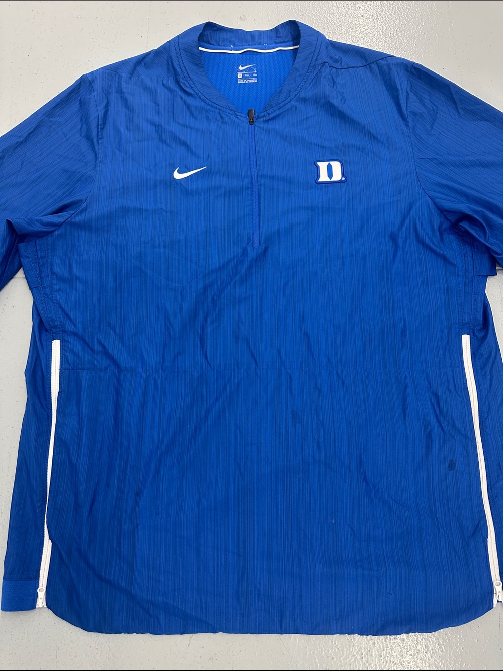 Nike Royal Blue Duke D Half-Zip Pullover